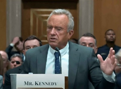 RFK Jr. speaking at congressional hearing on health policy and peptides regulations, 2025-2026